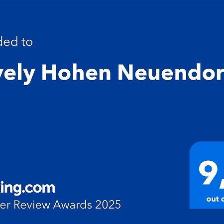 Lovely Hohen Neuendorf Ngoại thất bức ảnh